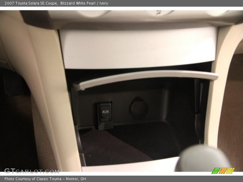 Blizzard White Pearl / Ivory 2007 Toyota Solara SE Coupe