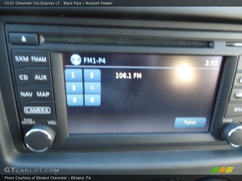 Black Pipe / Medium Pewter 2015 Chevrolet City Express LT