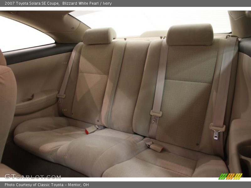 Blizzard White Pearl / Ivory 2007 Toyota Solara SE Coupe