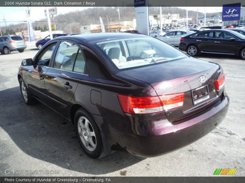 Dark Cinnamon / Beige 2006 Hyundai Sonata GLS