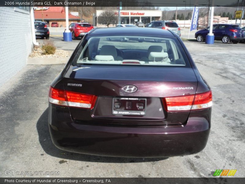 Dark Cinnamon / Beige 2006 Hyundai Sonata GLS