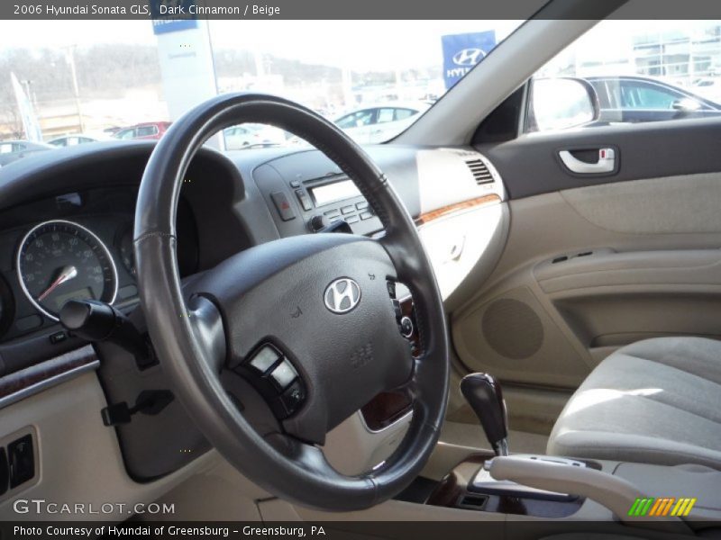 Dark Cinnamon / Beige 2006 Hyundai Sonata GLS