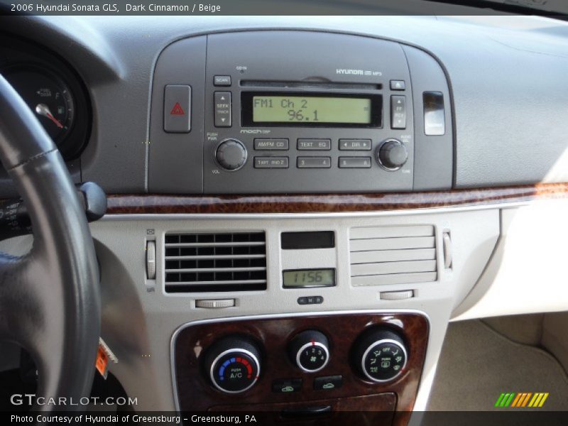 Dark Cinnamon / Beige 2006 Hyundai Sonata GLS