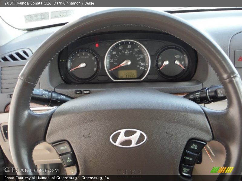 Dark Cinnamon / Beige 2006 Hyundai Sonata GLS