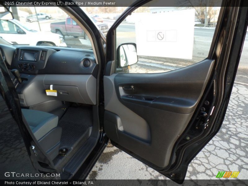 Black Pipe / Medium Pewter 2015 Chevrolet City Express LT