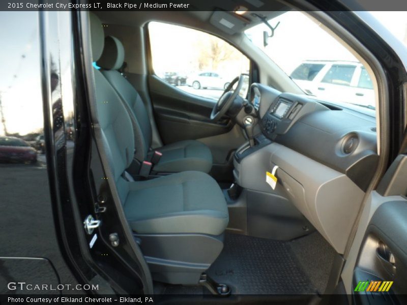 Black Pipe / Medium Pewter 2015 Chevrolet City Express LT
