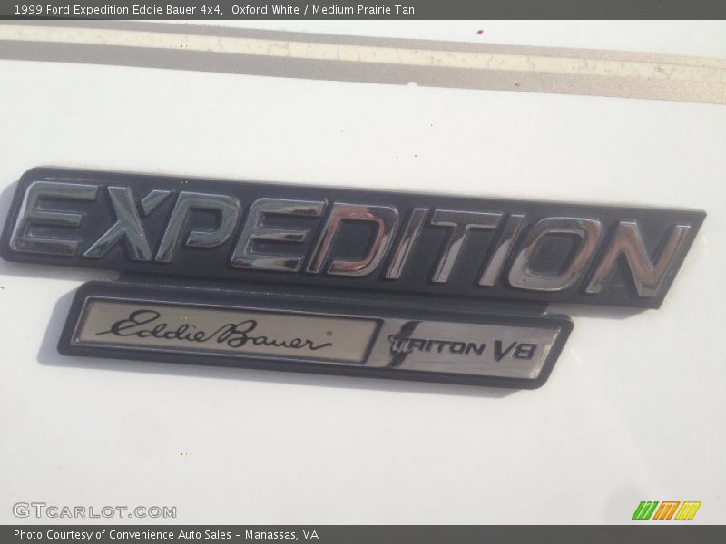 Oxford White / Medium Prairie Tan 1999 Ford Expedition Eddie Bauer 4x4