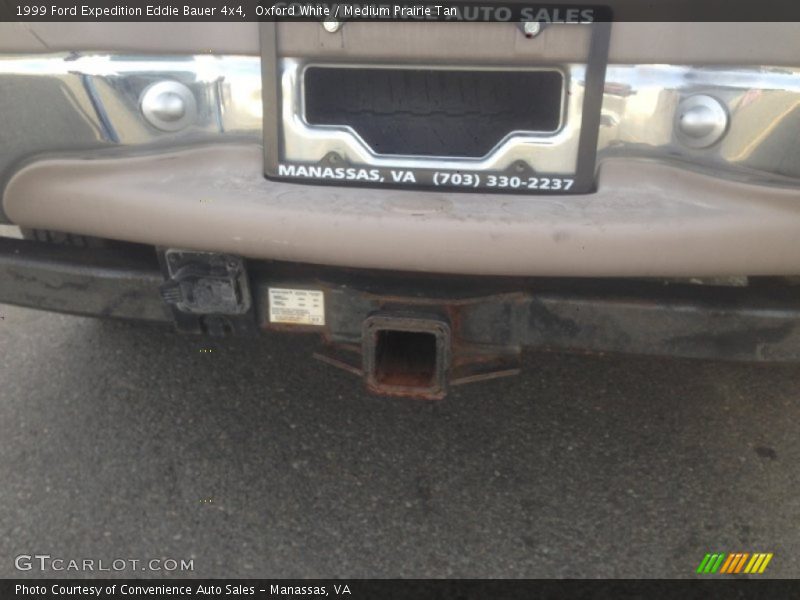 Oxford White / Medium Prairie Tan 1999 Ford Expedition Eddie Bauer 4x4