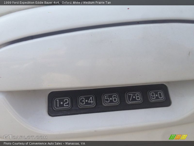Oxford White / Medium Prairie Tan 1999 Ford Expedition Eddie Bauer 4x4