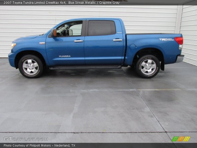  2007 Tundra Limited CrewMax 4x4 Blue Streak Metallic