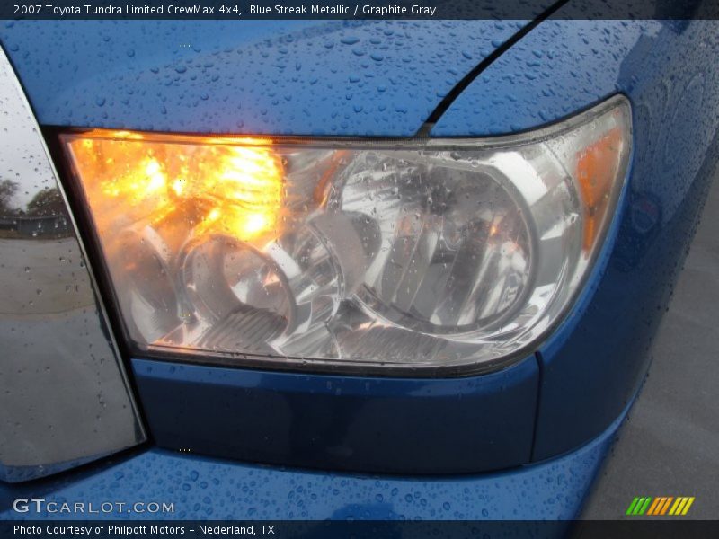 Blue Streak Metallic / Graphite Gray 2007 Toyota Tundra Limited CrewMax 4x4