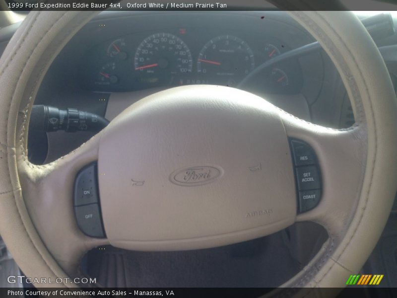 Oxford White / Medium Prairie Tan 1999 Ford Expedition Eddie Bauer 4x4