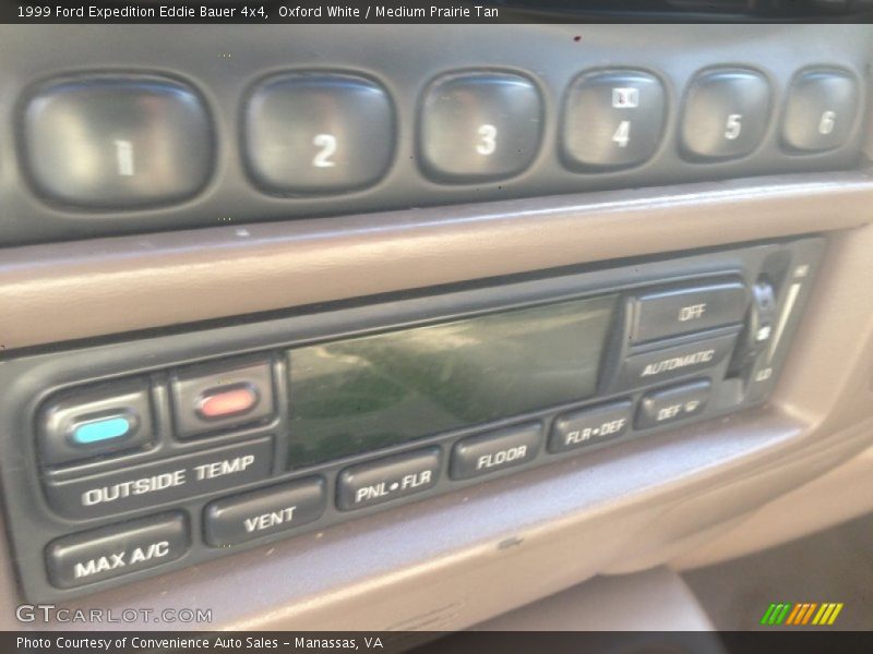 Oxford White / Medium Prairie Tan 1999 Ford Expedition Eddie Bauer 4x4
