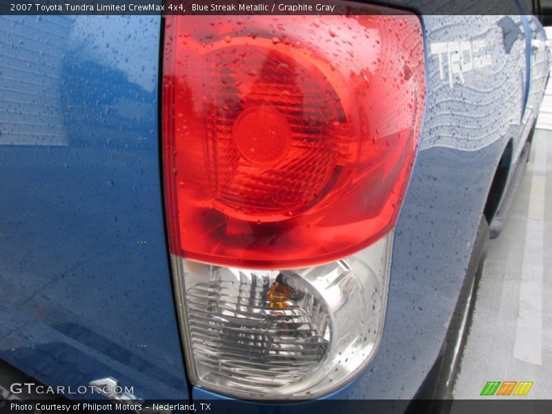 Blue Streak Metallic / Graphite Gray 2007 Toyota Tundra Limited CrewMax 4x4