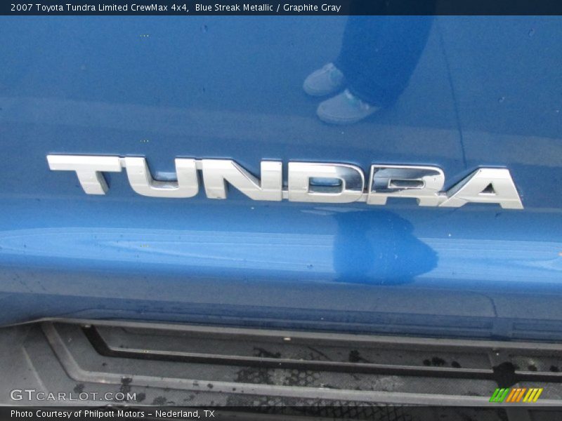 Blue Streak Metallic / Graphite Gray 2007 Toyota Tundra Limited CrewMax 4x4