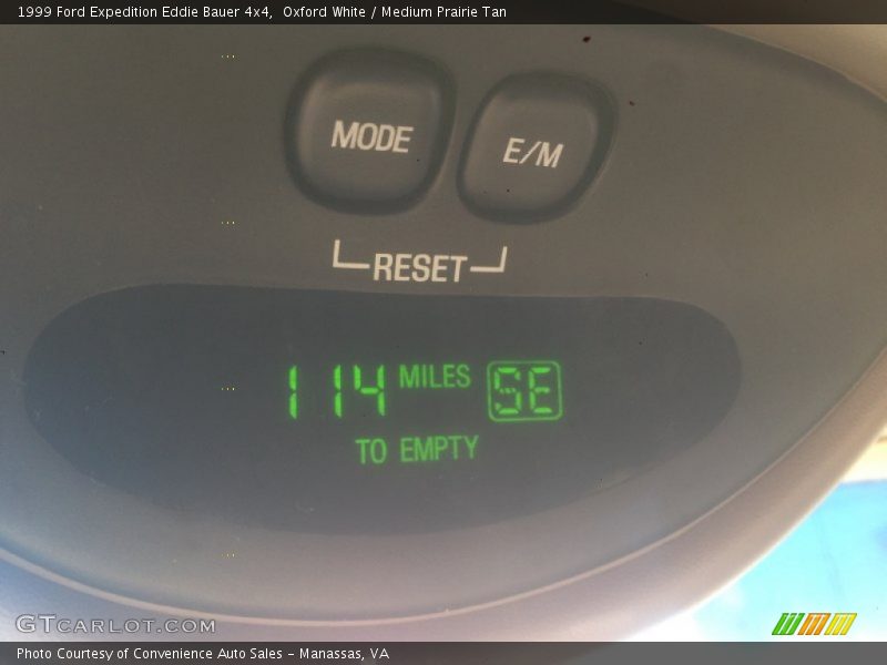 Oxford White / Medium Prairie Tan 1999 Ford Expedition Eddie Bauer 4x4