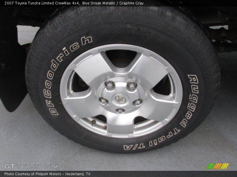 Blue Streak Metallic / Graphite Gray 2007 Toyota Tundra Limited CrewMax 4x4
