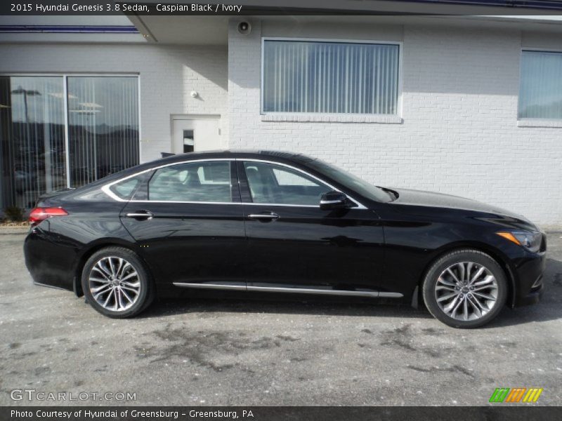 Caspian Black / Ivory 2015 Hyundai Genesis 3.8 Sedan