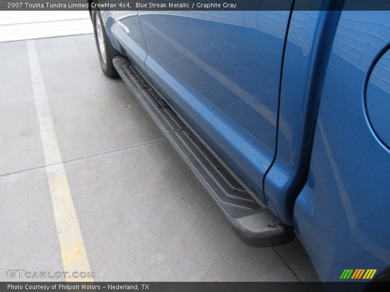 Blue Streak Metallic / Graphite Gray 2007 Toyota Tundra Limited CrewMax 4x4