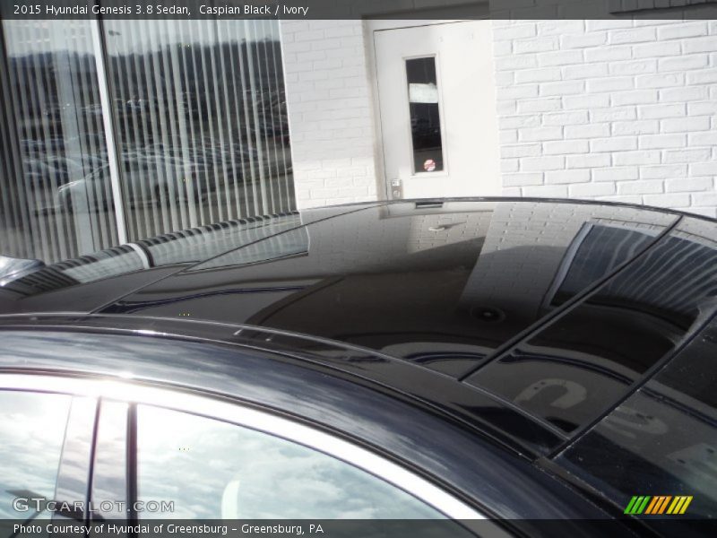 Caspian Black / Ivory 2015 Hyundai Genesis 3.8 Sedan