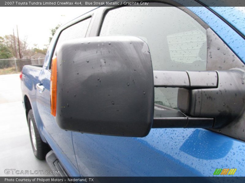 Blue Streak Metallic / Graphite Gray 2007 Toyota Tundra Limited CrewMax 4x4