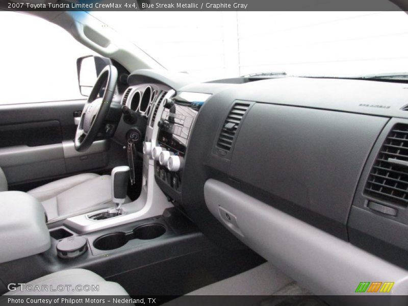 Blue Streak Metallic / Graphite Gray 2007 Toyota Tundra Limited CrewMax 4x4