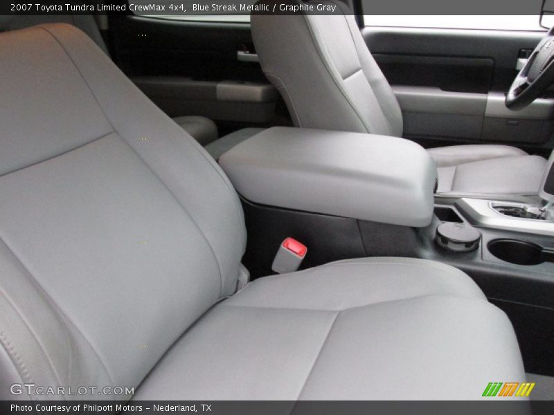 Blue Streak Metallic / Graphite Gray 2007 Toyota Tundra Limited CrewMax 4x4