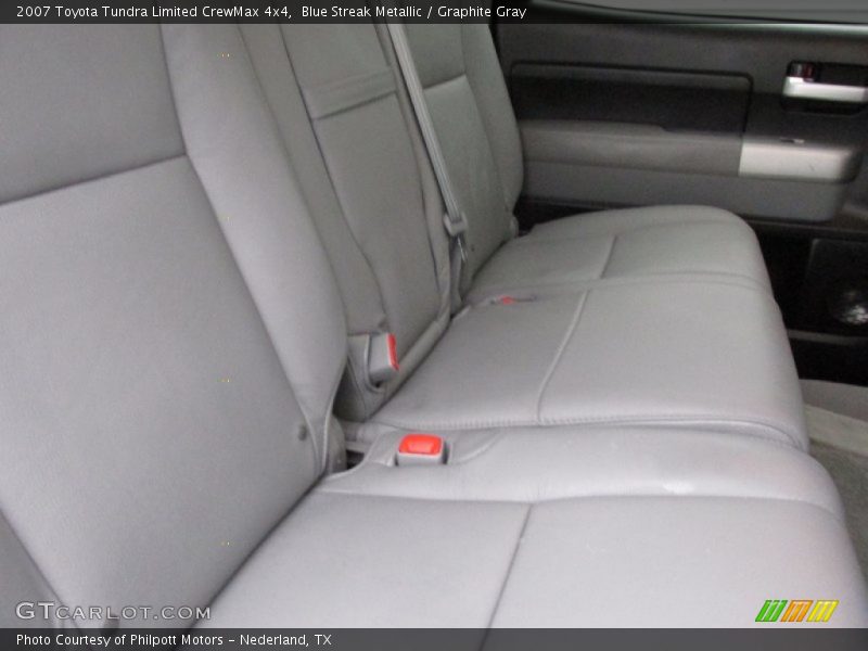 Blue Streak Metallic / Graphite Gray 2007 Toyota Tundra Limited CrewMax 4x4