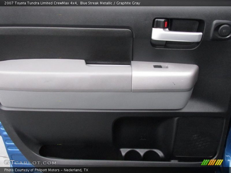 Blue Streak Metallic / Graphite Gray 2007 Toyota Tundra Limited CrewMax 4x4