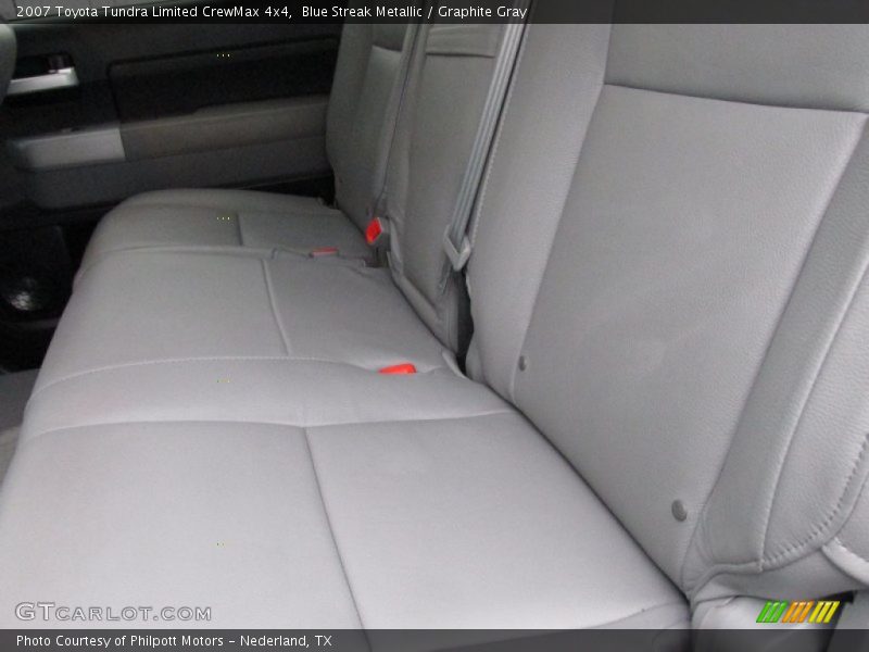 Blue Streak Metallic / Graphite Gray 2007 Toyota Tundra Limited CrewMax 4x4