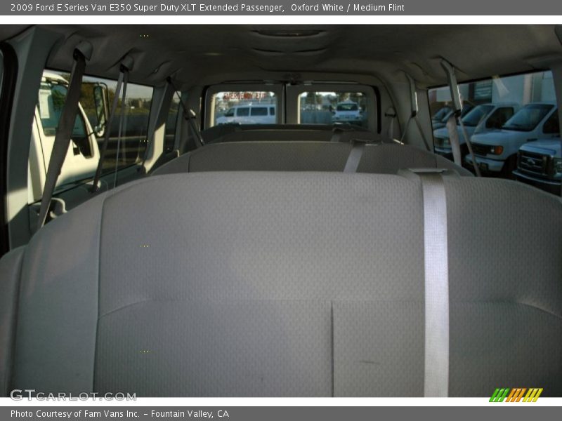 Oxford White / Medium Flint 2009 Ford E Series Van E350 Super Duty XLT Extended Passenger