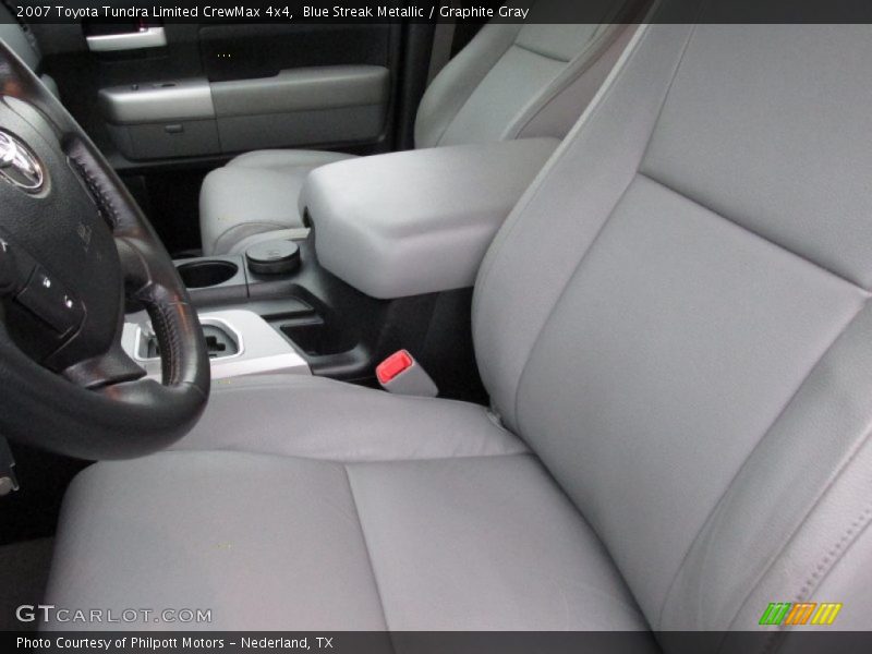 Blue Streak Metallic / Graphite Gray 2007 Toyota Tundra Limited CrewMax 4x4
