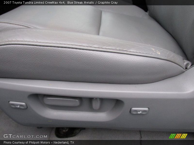 Blue Streak Metallic / Graphite Gray 2007 Toyota Tundra Limited CrewMax 4x4