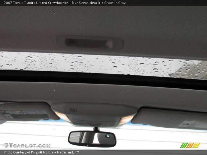 Blue Streak Metallic / Graphite Gray 2007 Toyota Tundra Limited CrewMax 4x4
