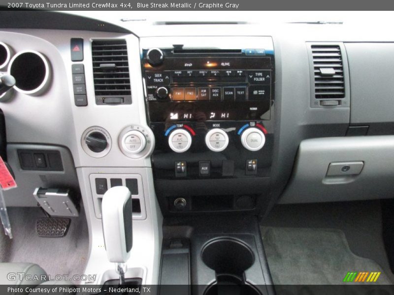 Blue Streak Metallic / Graphite Gray 2007 Toyota Tundra Limited CrewMax 4x4