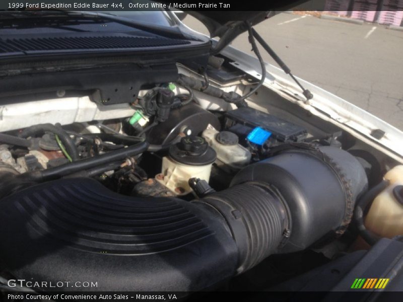 Oxford White / Medium Prairie Tan 1999 Ford Expedition Eddie Bauer 4x4