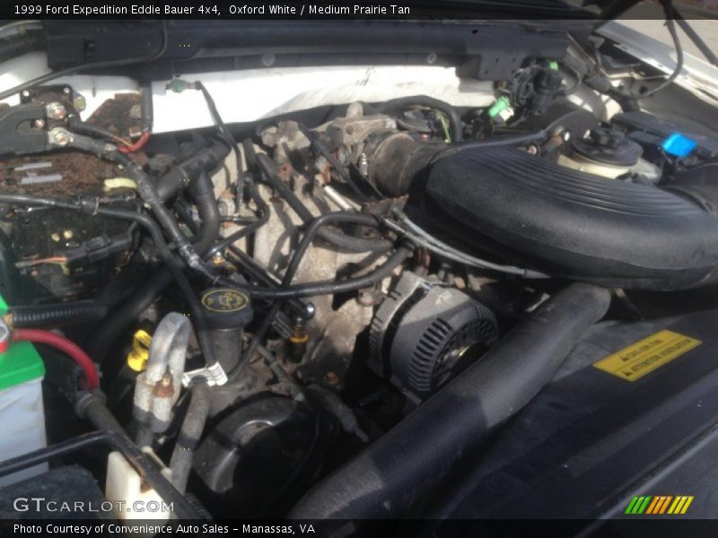 Oxford White / Medium Prairie Tan 1999 Ford Expedition Eddie Bauer 4x4