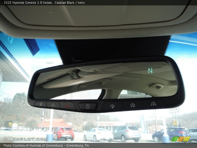 Caspian Black / Ivory 2015 Hyundai Genesis 3.8 Sedan