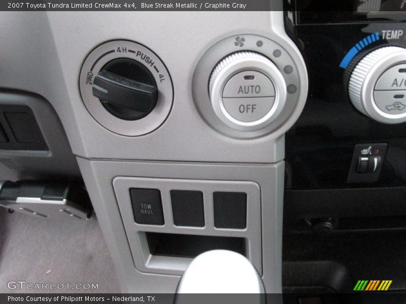 Blue Streak Metallic / Graphite Gray 2007 Toyota Tundra Limited CrewMax 4x4