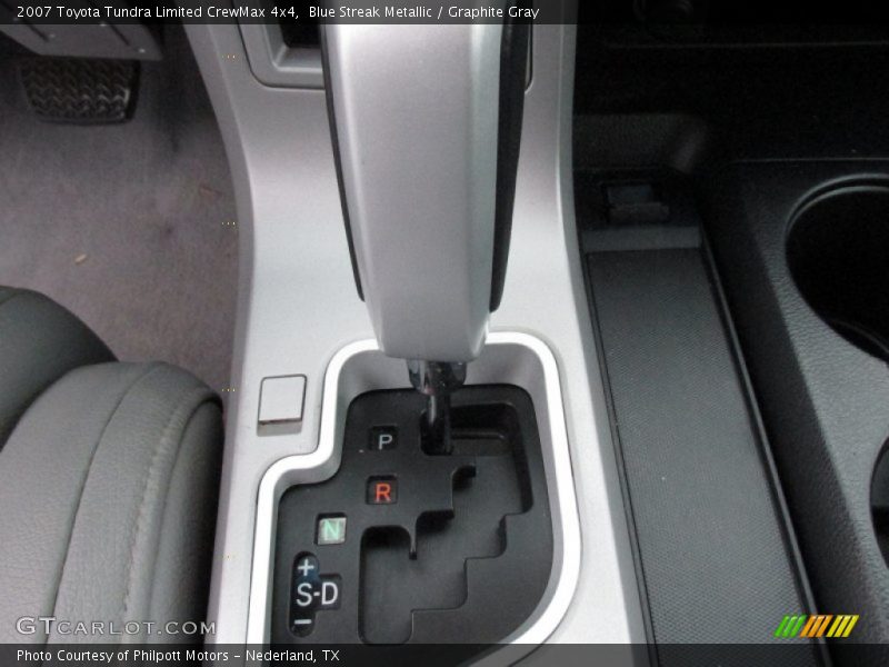 Blue Streak Metallic / Graphite Gray 2007 Toyota Tundra Limited CrewMax 4x4