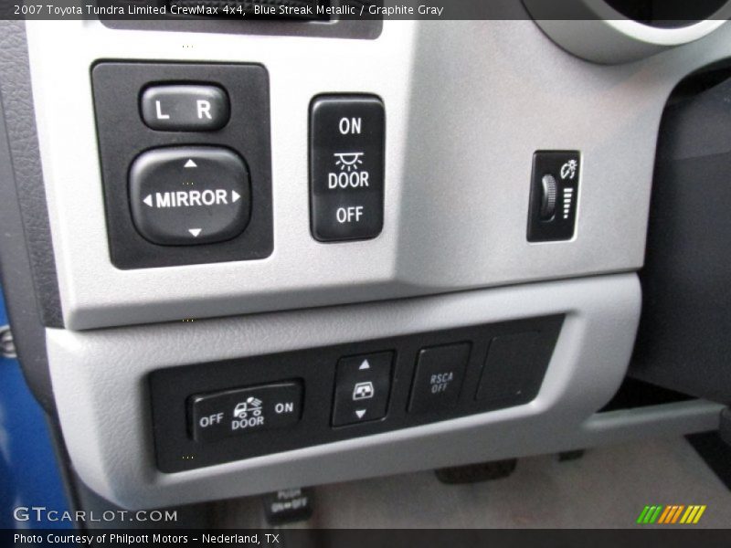 Blue Streak Metallic / Graphite Gray 2007 Toyota Tundra Limited CrewMax 4x4