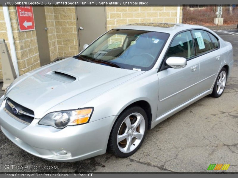 Brilliant Silver Metallic / Charcoal Black 2005 Subaru Legacy 2.5 GT Limited Sedan