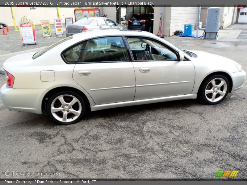 Brilliant Silver Metallic / Charcoal Black 2005 Subaru Legacy 2.5 GT Limited Sedan