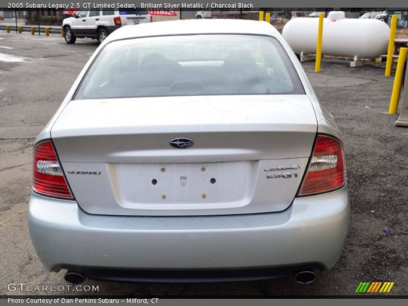 Brilliant Silver Metallic / Charcoal Black 2005 Subaru Legacy 2.5 GT Limited Sedan