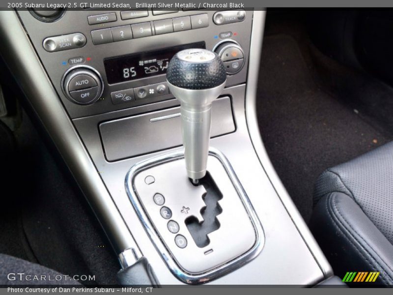 Brilliant Silver Metallic / Charcoal Black 2005 Subaru Legacy 2.5 GT Limited Sedan