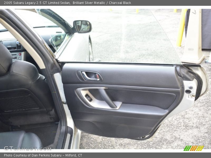 Brilliant Silver Metallic / Charcoal Black 2005 Subaru Legacy 2.5 GT Limited Sedan