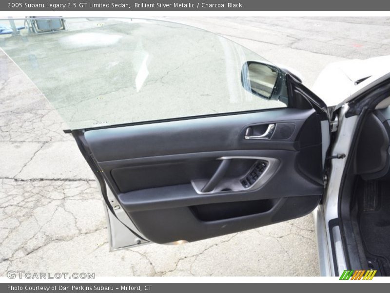 Brilliant Silver Metallic / Charcoal Black 2005 Subaru Legacy 2.5 GT Limited Sedan