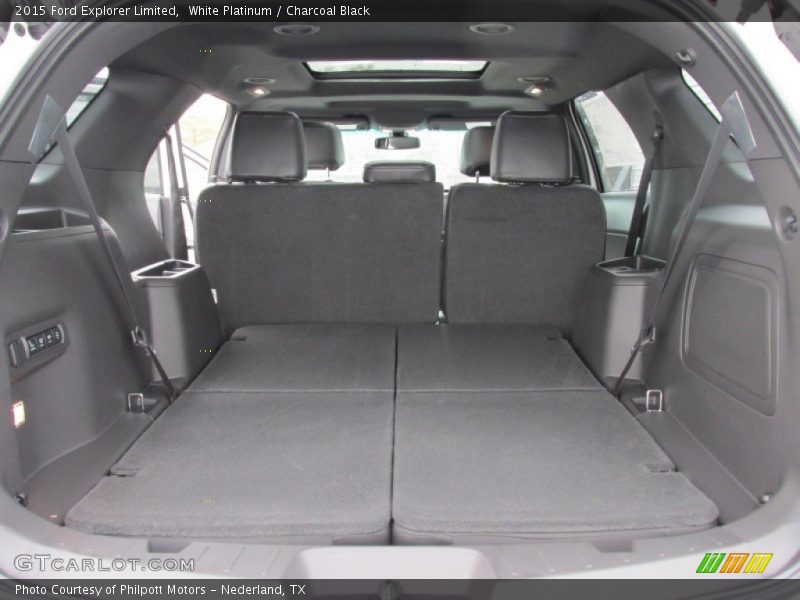 White Platinum / Charcoal Black 2015 Ford Explorer Limited