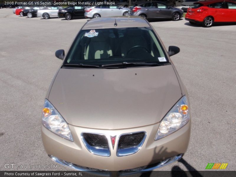 Sedona Beige Metallic / Light Taupe 2008 Pontiac G6 V6 Sedan