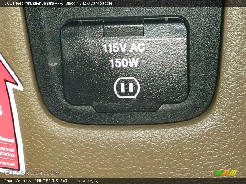 Black / Black/Dark Saddle 2011 Jeep Wrangler Sahara 4x4